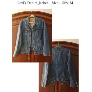 Levi Denim Jacket - Men - Size Medium